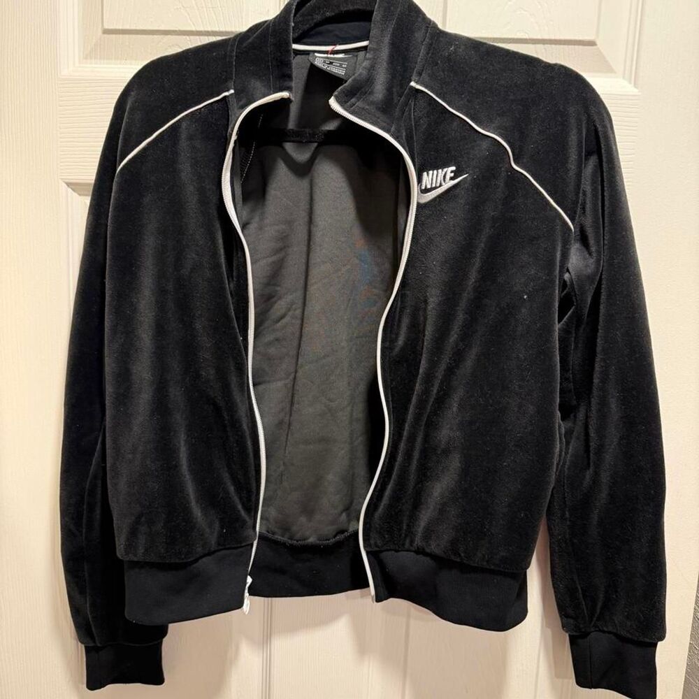 Nike Velour Zip Up Jacket